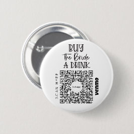 Bachelorette Venmo QR Code Kaufen Sie die Braut A  Button
