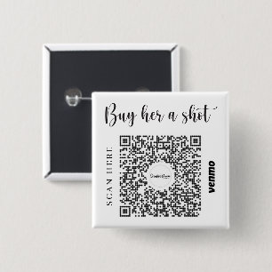 Bachelorette Venmo QR Code Kaufen Sie die Braut A Button