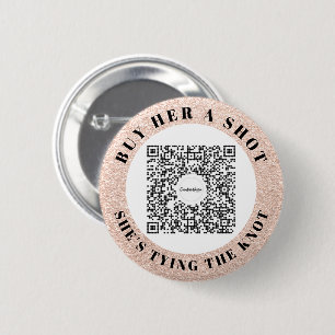 Bachelorette Venmo QR Code Kaufen Sie die Braut ei Button