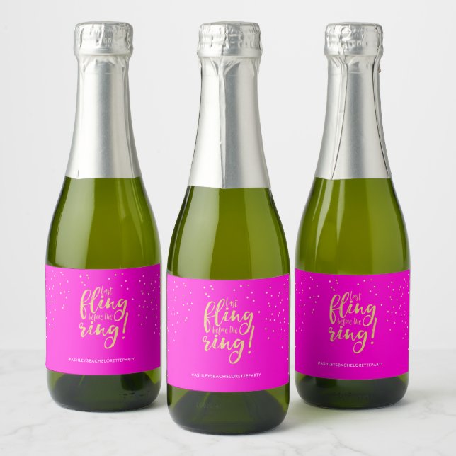 Bachelorette Verlobung Hen Party Mini (Flaschen)