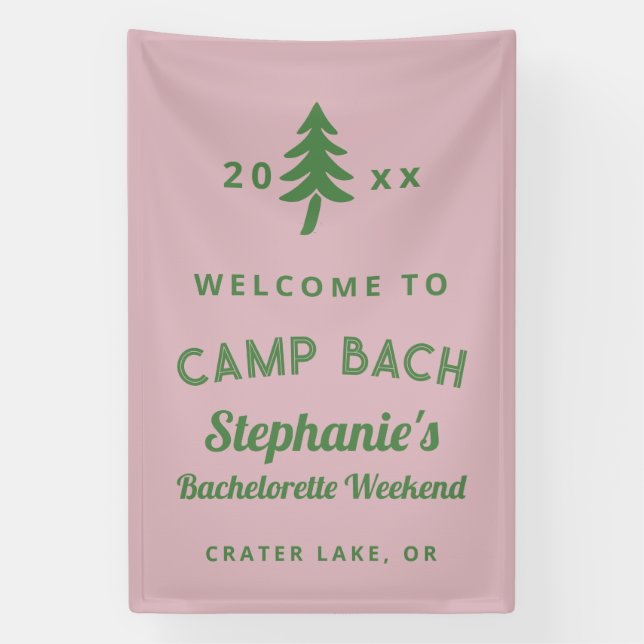 Bachelorette Weekend Banner (Vertikal)