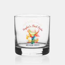 Bachelorette Weekend Final Fiesta Personalisiert Whiskyglas