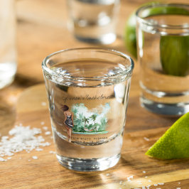 Bachelorette Weekend Gastgeschenk Personalisiert Schnapsglas