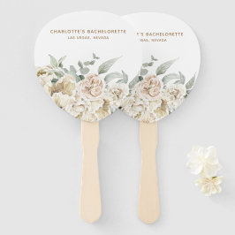 Bachelorette Weekend Gastgeschenk Personalisiertes Fächer