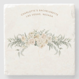 Bachelorette Weekend Gastgeschenk Personalisiertes Steinuntersetzer