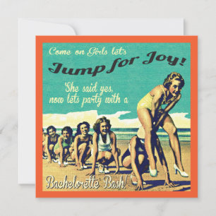 Bachelorette Weekend Party Einladung