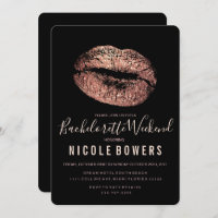 Bachelorette Wochenende Einladung