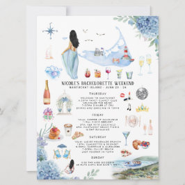 Bachelorette Wochenende | Nantucket Einladung
