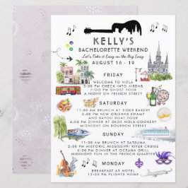 Bachelorette Wochenende | New Orleans Einladung