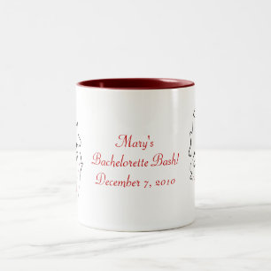 Bachelorette Zweifarbige Tasse