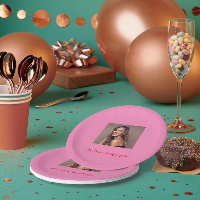 Bacheloretter-Teller Pappteller (Multi)