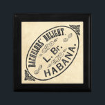 Bachelor's Delight Vintage Cigar-Marke Briefmarke. Erinnerungskiste<br><div class="desc">Kaufen Sie das für den Single Typ in Ihrem Leben. Sei still! Bachelor's Delight Vintage Cigar-Marke Briefmarke. Diese Jahrhundertwende Cigar Briefmarke wurde vom Hersteller verwendet, um ihre Zigarrenschachteln zu Briefmarke oder zu bedrucken, eine Praxis, die besonders bei 5 Cent Zigarren beliebt ist. Jeder Zigarrenliebende sollte diese für seine menschliche Höhle...</div>