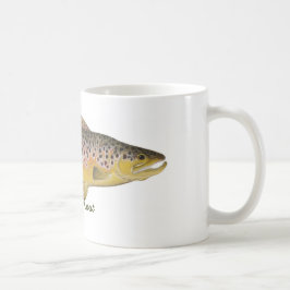 BACHFORELLE, Bachforelle Kaffeetasse