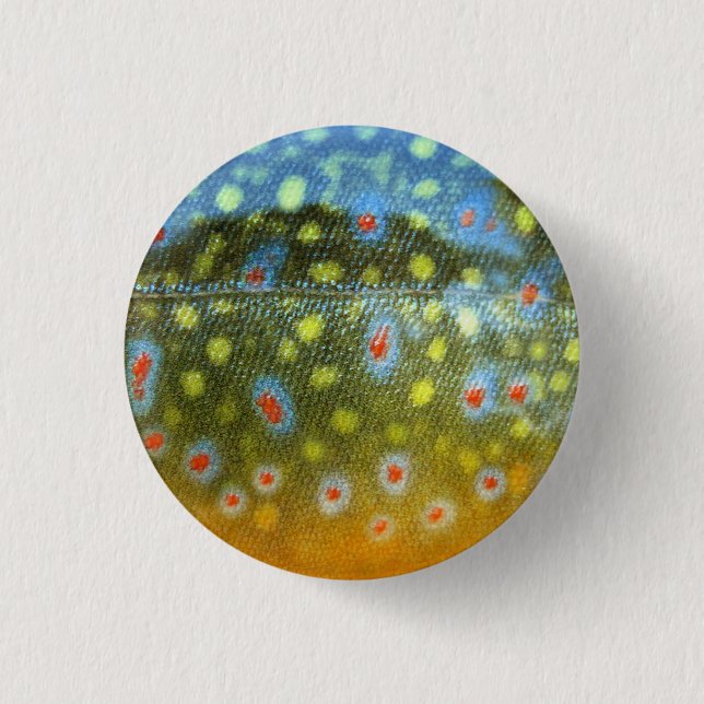 Bachforelle Button (Vorderseite)