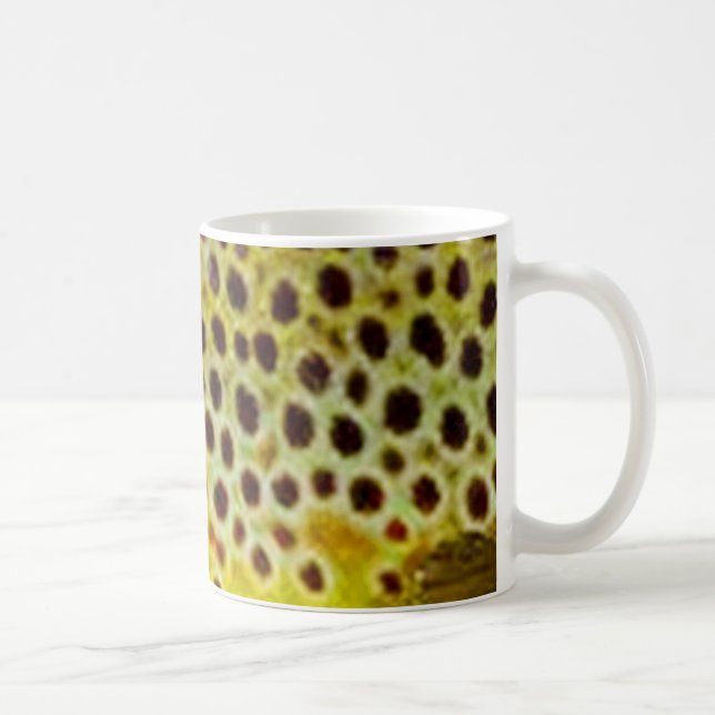 Bachforelle durch PatternWear© Kaffeetasse (Rechts)