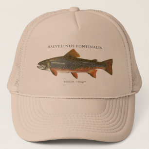 Bachforelle-Fischen Truckerkappe
