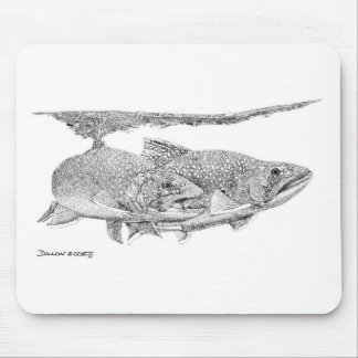 Bachforelle Mousepad