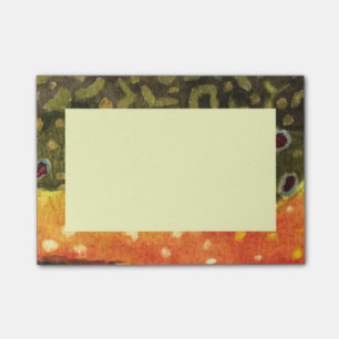 Bachforelle Post-it Klebezettel