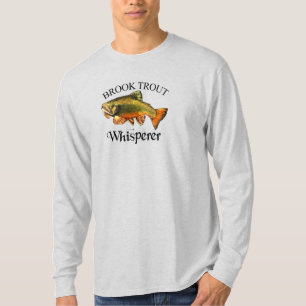 Bachforelle Whisperleichte Langschläfer T-Shirt