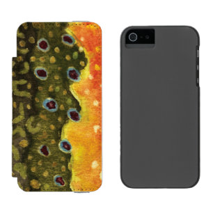 Bachforellen Incipio Watson™ iPhone 5 Geldbörsen Hülle