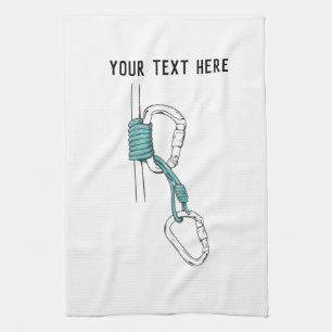 Bachmann Klettern Geschirrtuch