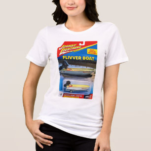 Bachratte CreekRat Co. Flivver Fliver Boot Tri-Blend Shirt