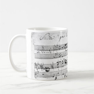Bach's Lute Suite Kaffeetasse