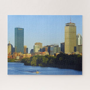 Back Bay Boston Skyline Puzzle
