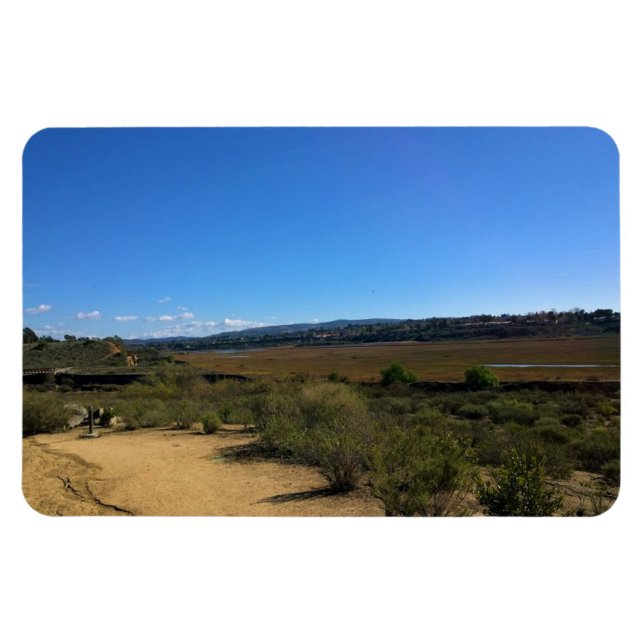 Back Bay, Newport Beach, Kalifornien Magnet (Horizontal)