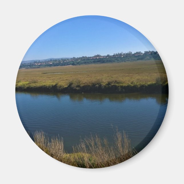 Back Bay, Newport Beach, Kalifornien Magnet (Vorne)