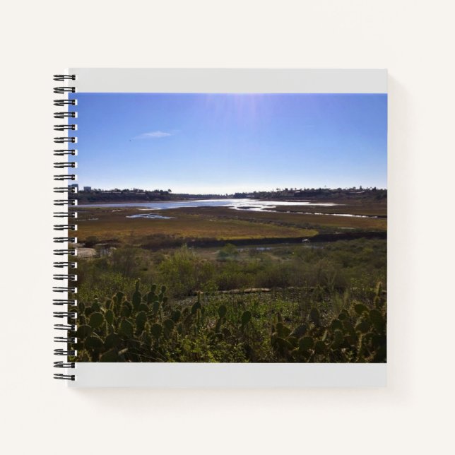 Back Bay, Newport Beach, Kalifornien Notizbuch (Vorderseite)
