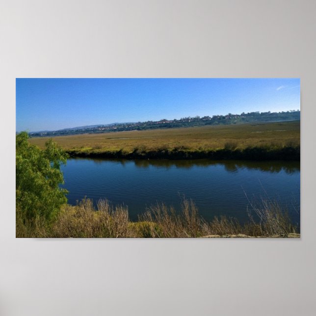 Back Bay, Newport Beach, Kalifornien Poster (Vorne)
