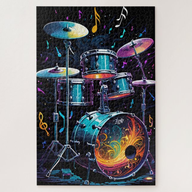 Back Beat Drum Set (Vertikal)
