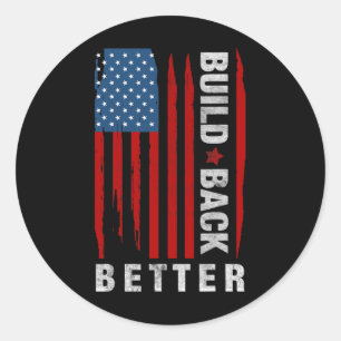 Back Biden Kamala Harris 2020 Gif Runder Aufkleber