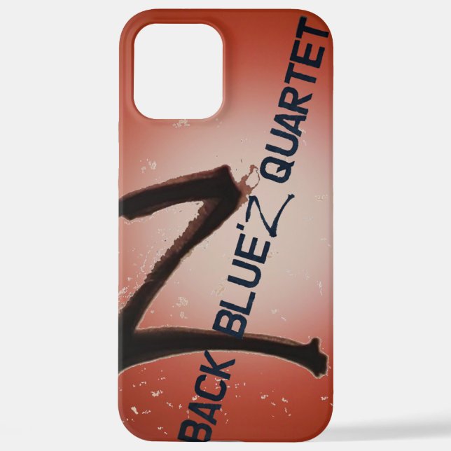 BACK BLUE'Z QUARTET オリジナルスマホケース（POP） iPhone 12 PRO MAX HÜLLE (Rückseite)