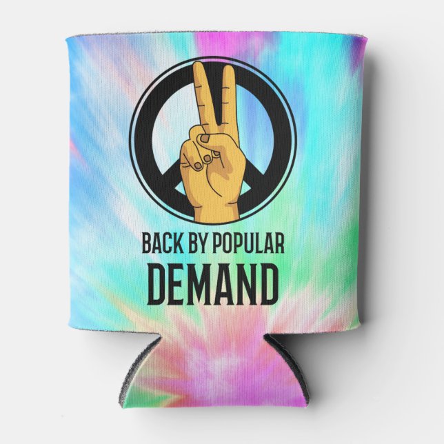 Back By Popular Demand | Peace Sign Beverage Dosenkühler (Vorderseite)