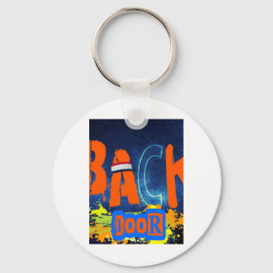„Back Door Chemistry“-Design-Chiffon-Oberteil  Schlüsselanhänger