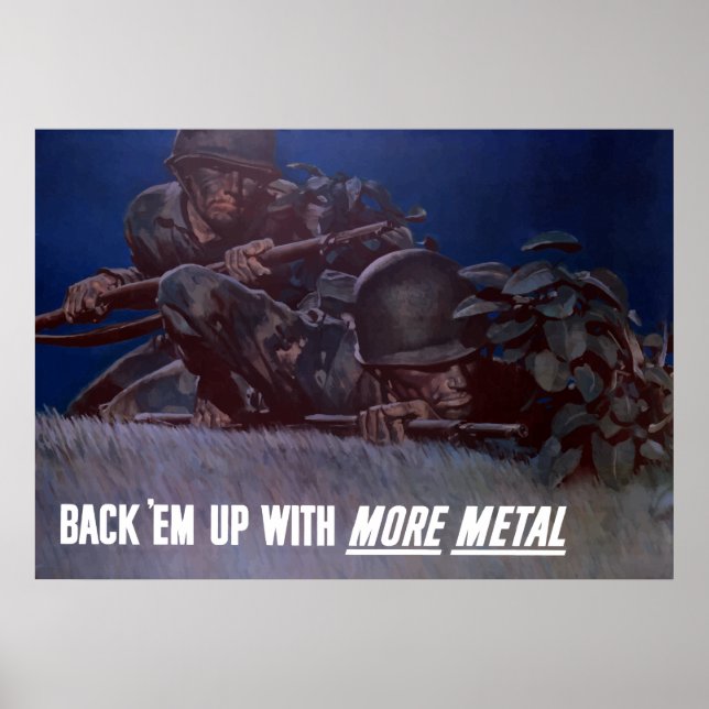 Back 'Em Up Poster (Vorne)