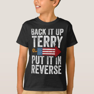 Back es Terry rückwärts Mach es rückwärts Lustiger T-Shirt
