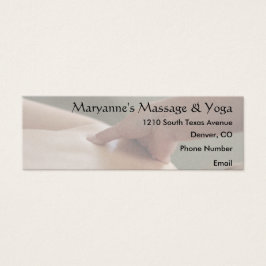 Back Massage Foto - Daumen