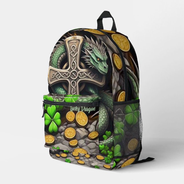 Back Pack Bedruckter Rucksack (Rückseitige Ecke Rechts)