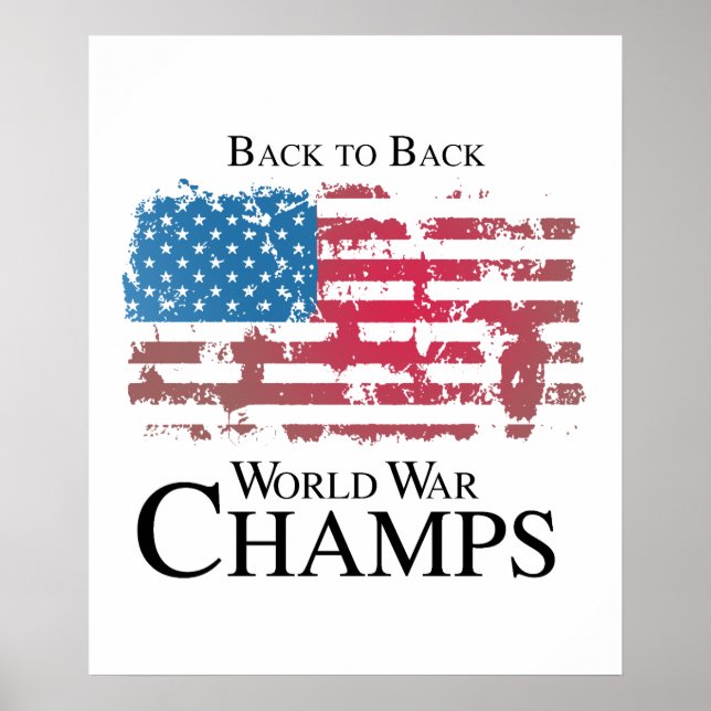 Back to back world war champs.png poster (Vorne)