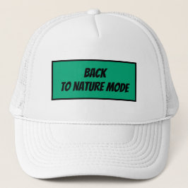 "Back to Nature Mode Truckerkappe
