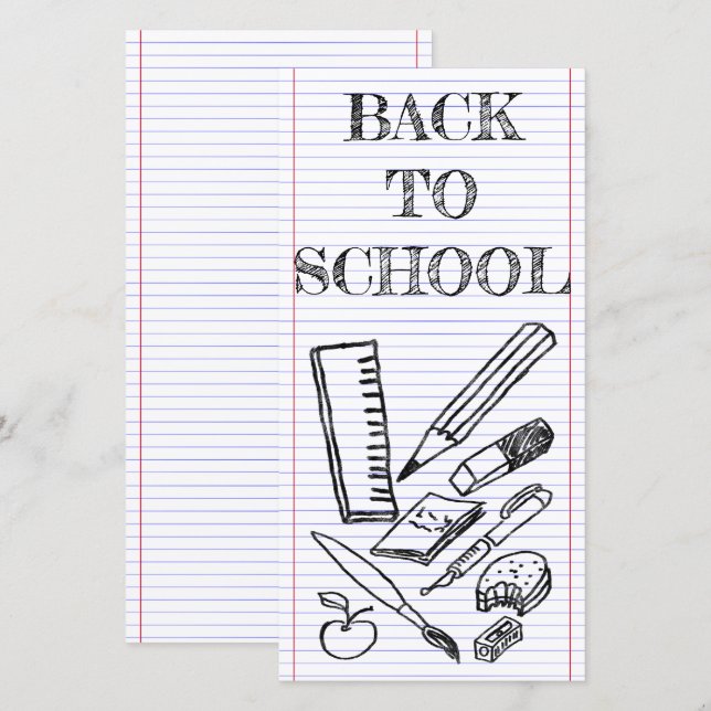 Back to School (Vorne/Hinten)