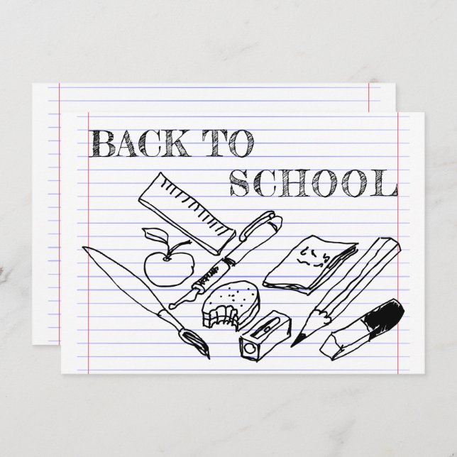 Back to School (Vorne/Hinten)