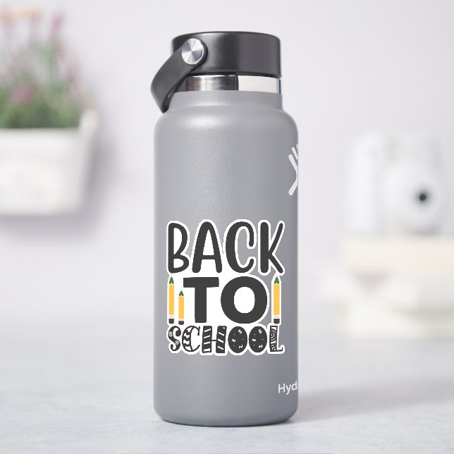 Back to School Aufkleber (HydroFlask)