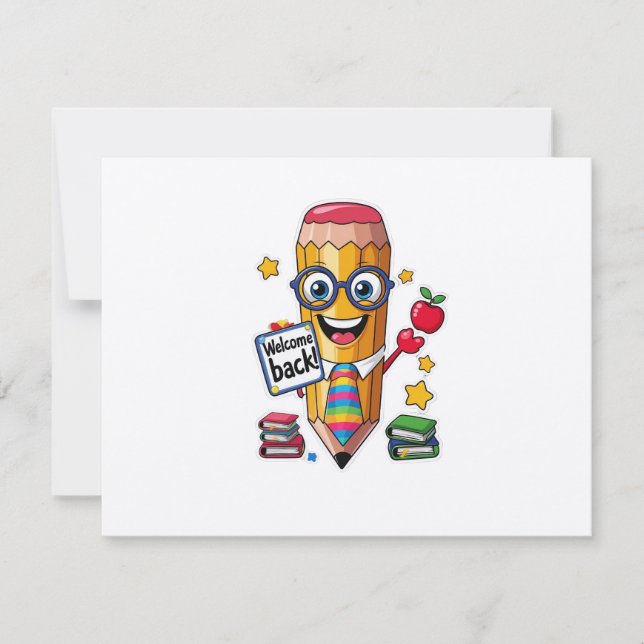 Back to School Bash – Looking Sharp Invitation (Devant)