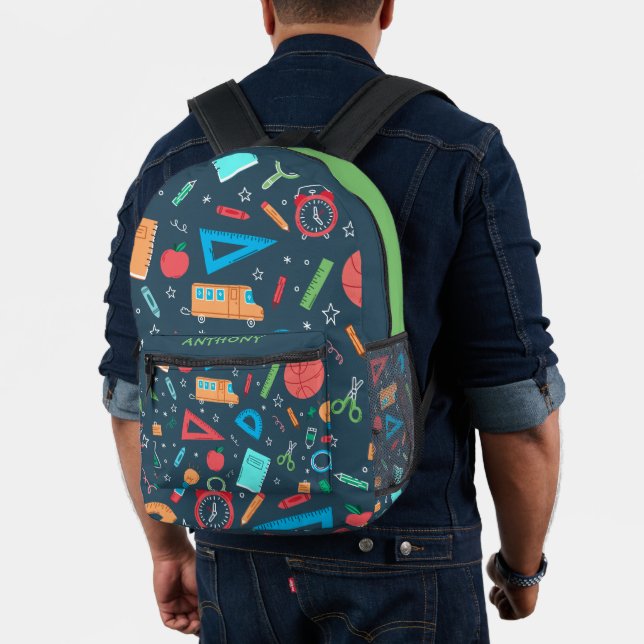 Back to School Bedruckter Rucksack (Insitu (Modell))