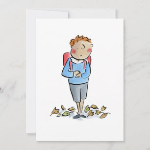 Back to School Einladung
