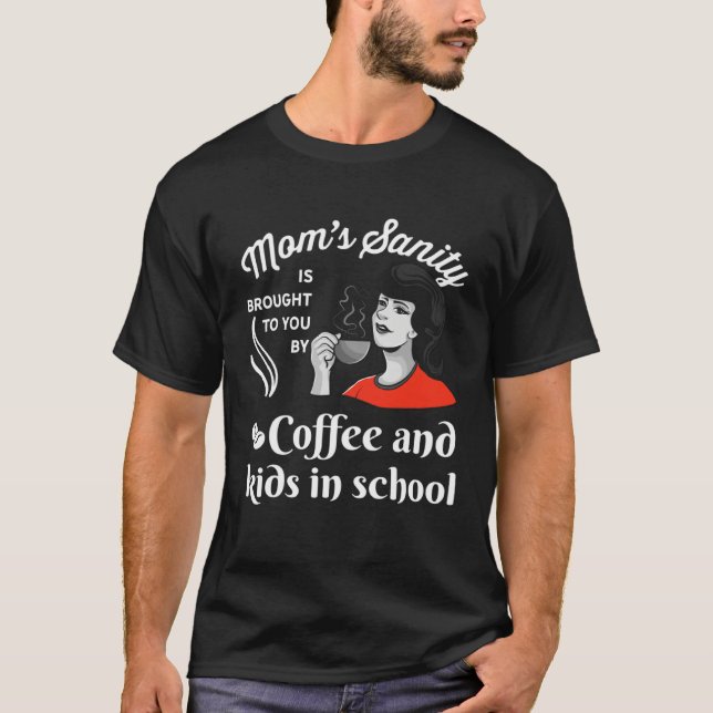 Back To School Humour MomTeachers First Day Of Sch T-Shirt (Vorderseite)